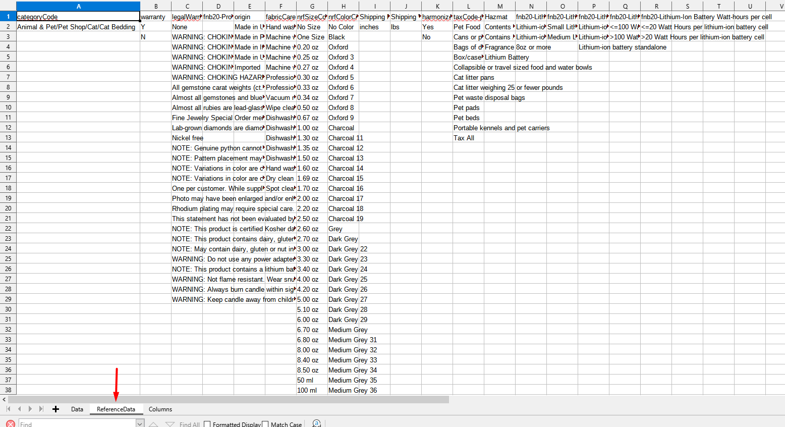 How to Download and Create Bloomingdale's Product Data Templates on ...